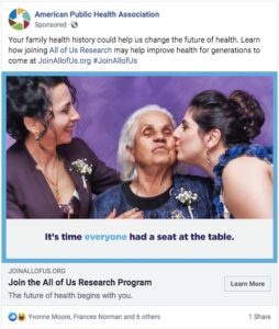 american public health association image testing example