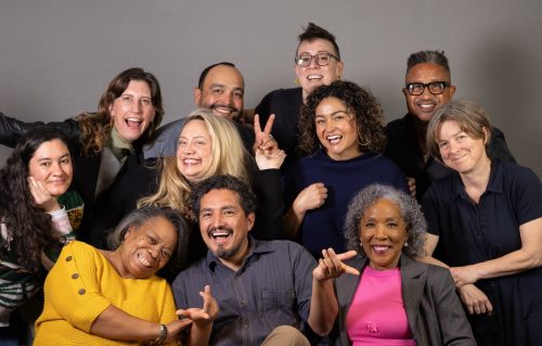 Group photo of Resource Media's board members